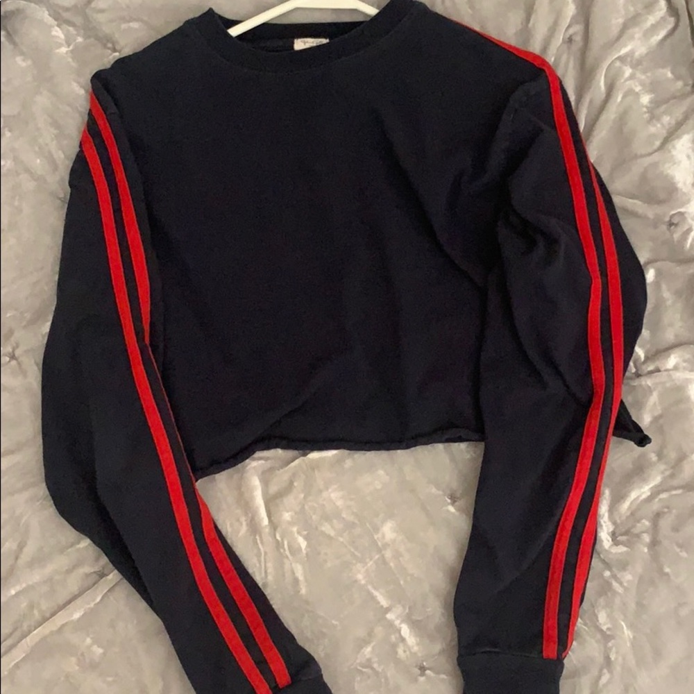 Cropped brandy long sleeve